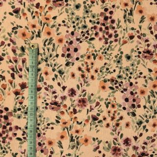 Dekorativna tkanina Painted Lovely Flower digital print