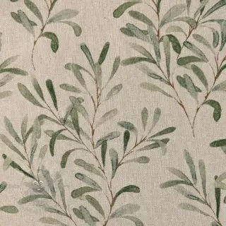 Dekorativno blago Linenlook Misletoe Painted Leaf