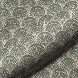 Dekorativno blago Linenlook Scallop Bow Deco