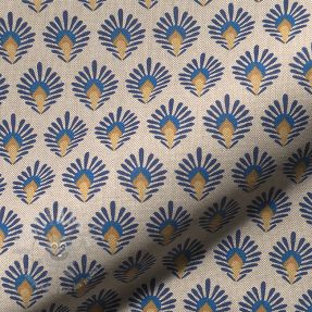 Dekorativno blago Linenlook Graphic Peacock