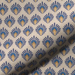 Dekorativno blago Linenlook Graphic Peacock