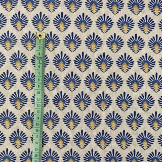 Dekorativno blago Linenlook Graphic Peacock