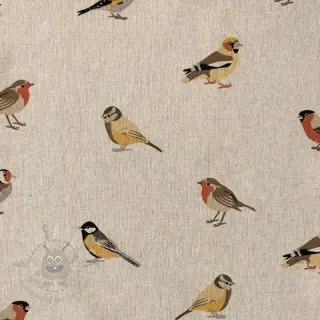 Dekorativno blago Linenlook Tiny Garden Birds