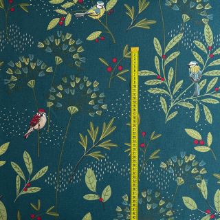 Dekorativno blago premium Birds Berry Branch
