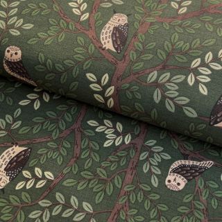 Dekorativna tkanina premium Forest Wood Owl