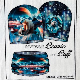 Tkanina jersey Polar PANEL SET digital print