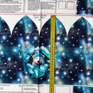 Tkanina jersey Polar PANEL SET digital print
