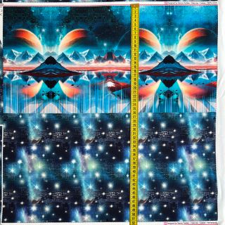 Prevešanka Polar PANEL SET digital print