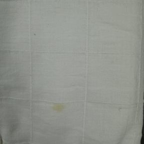 Bombažna tkanina VOILE DOBBY off white 2nd class