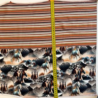 Prevešanka Desert Horses PANEL SET digital print