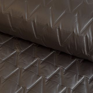 Prešita tkanina Triangle taupe