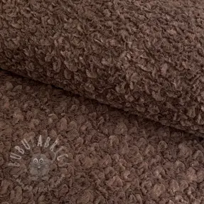 Umetno krzno Curly mocha