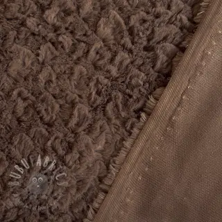 Umetno krzno Curly mocha