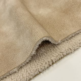 Umelá koža odevná Bounded Cantara light brown