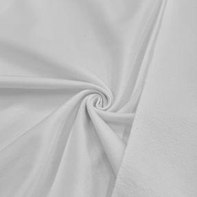 Pliš tkanina optical white