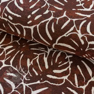 Dekorativno blago jacquard Anthéa terracotta