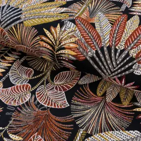 Dekorativno blago jacquard Mayorque noir