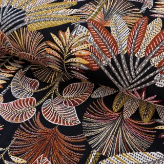 Dekorativno blago jacquard Mayorque noir