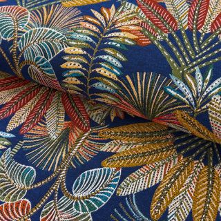 Dekorativno blago jacquard Mayorque bleu