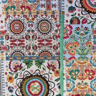 Dekorativno blago jacquard Ethnic multico