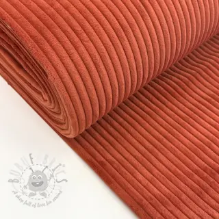 Žamet FUTE terracotta