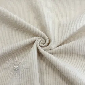 Žamet 6W WASHED STRETCH off white