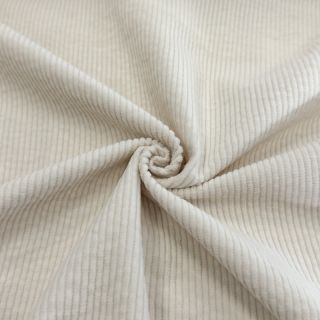 Žamet 6W WASHED STRETCH off white