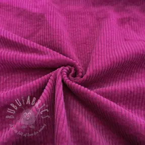 Žamet 6W WASHED STRETCH fuchsia