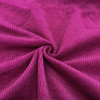 Žamet 6W WASHED STRETCH fuchsia