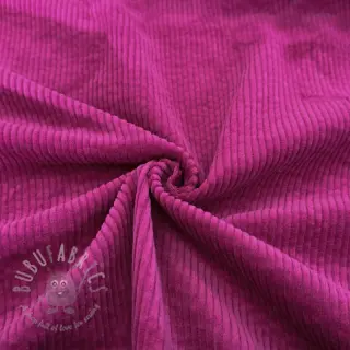 Žamet 6W WASHED STRETCH fuchsia