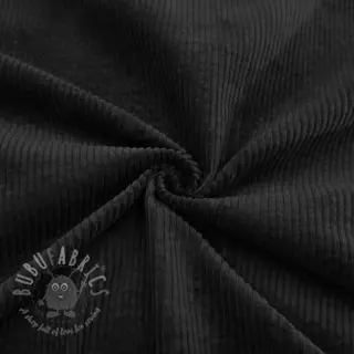 Žamet 6W WASHED STRETCH black