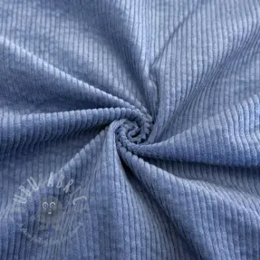 Žamet 6W WASHED STRETCH blue