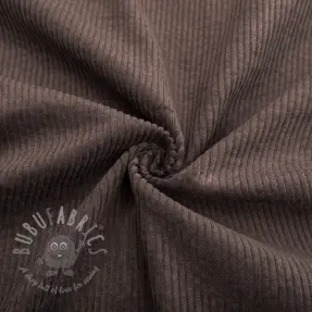 Žamet 6W WASHED STRETCH dark brown