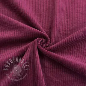 Žamet 6W WASHED STRETCH berry