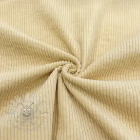 Žamet 6W WASHED STRETCH light yellow