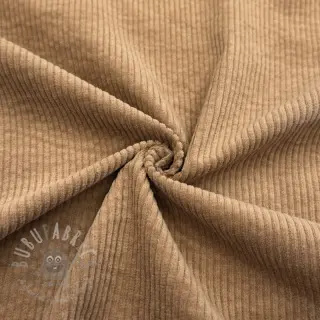 Žamet 6W WASHED STRETCH camel