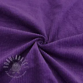 Žamet 6W WASHED STRETCH purple