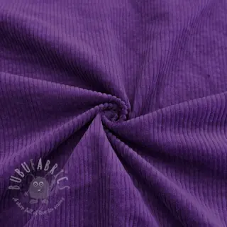 Žamet 6W WASHED STRETCH purple