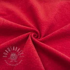 Žamet 6W WASHED STRETCH red