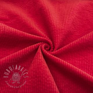 Žamet 6W WASHED STRETCH red