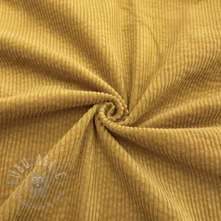 Žamet 6W WASHED STRETCH ochre