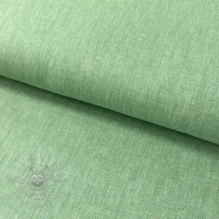 Lan bombaž Fishbone green