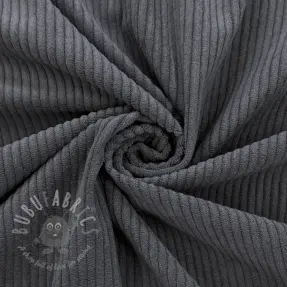 Žamet 6W COTTON TOUCH dark grey