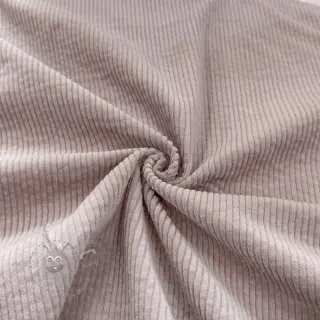 Žamet 6W WASHED STRETCH old pink