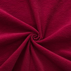 Žamet 6W WASHED STRETCH dark red