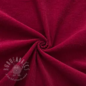 Žamet 6W WASHED STRETCH dark red