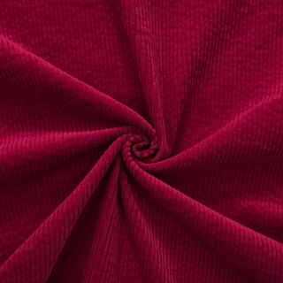 Žamet 6W WASHED STRETCH dark red