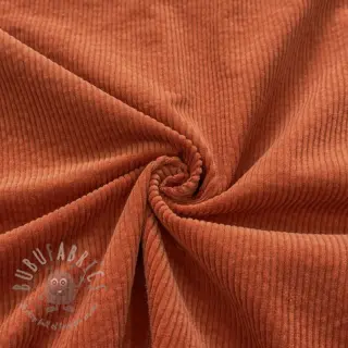 Žamet 6W WASHED STRETCH brick
