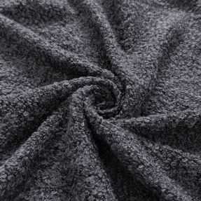 Pletenina Bouclette dark grey