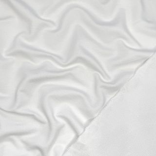 Pliš tkanina Bamboo white